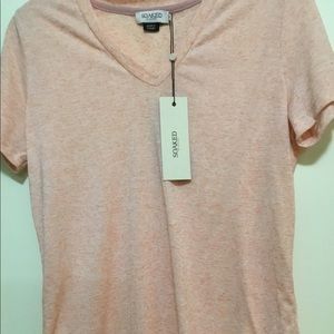Soaked V Neck Tee Shirt
